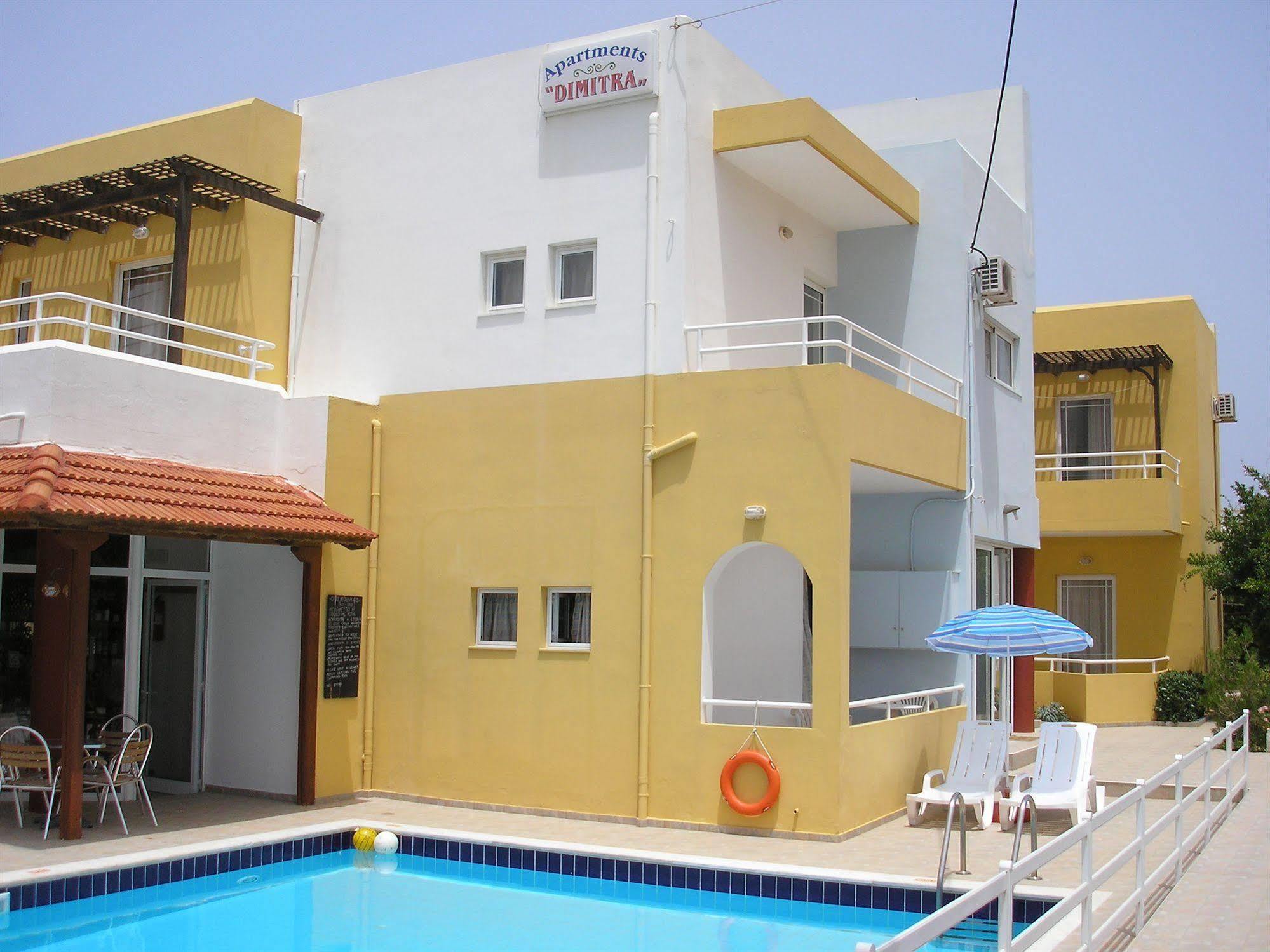 Dimitra Apartments Гувес Екстериор снимка