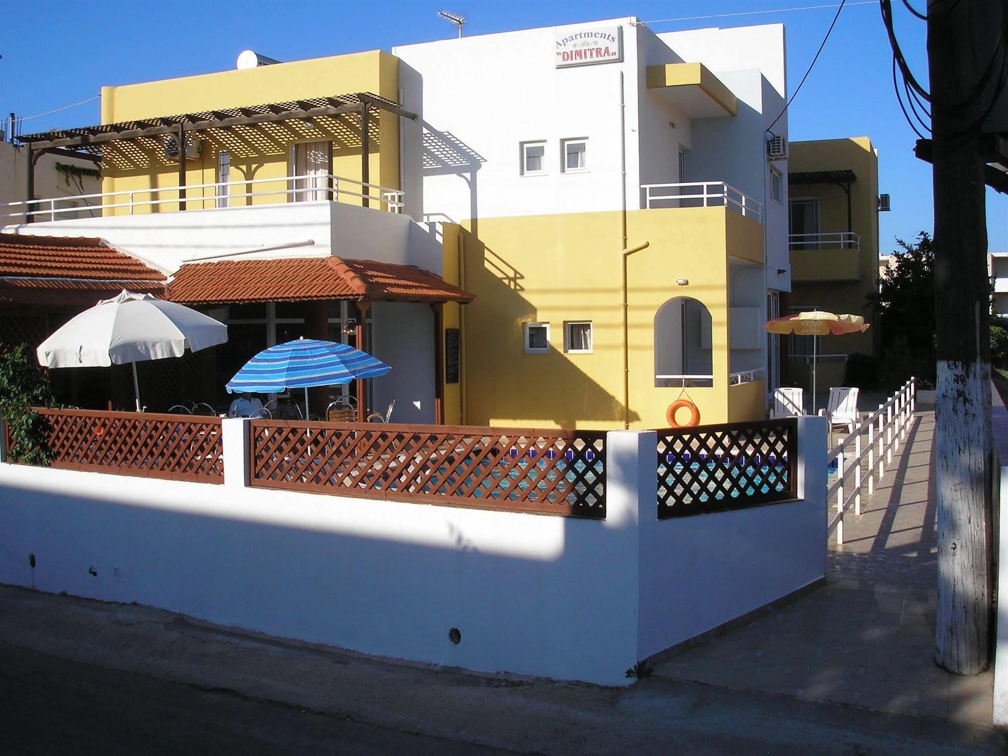 Dimitra Apartments Гувес Екстериор снимка